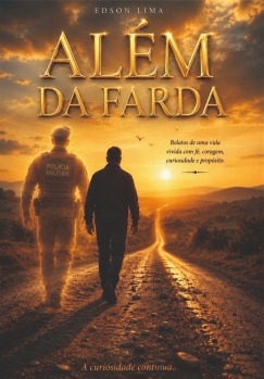 Capa do livro Além da Farda, de Edson Lima